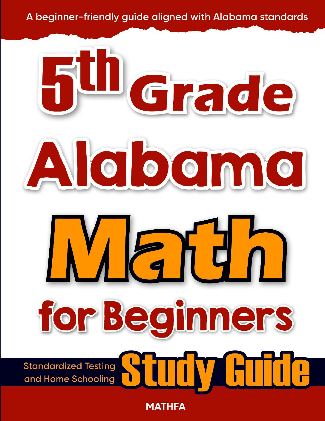 5th-Grade-Alabama-Math-for-Beginners-cover 5th Grade Alabama Math — printable practice worksheets, answer keys