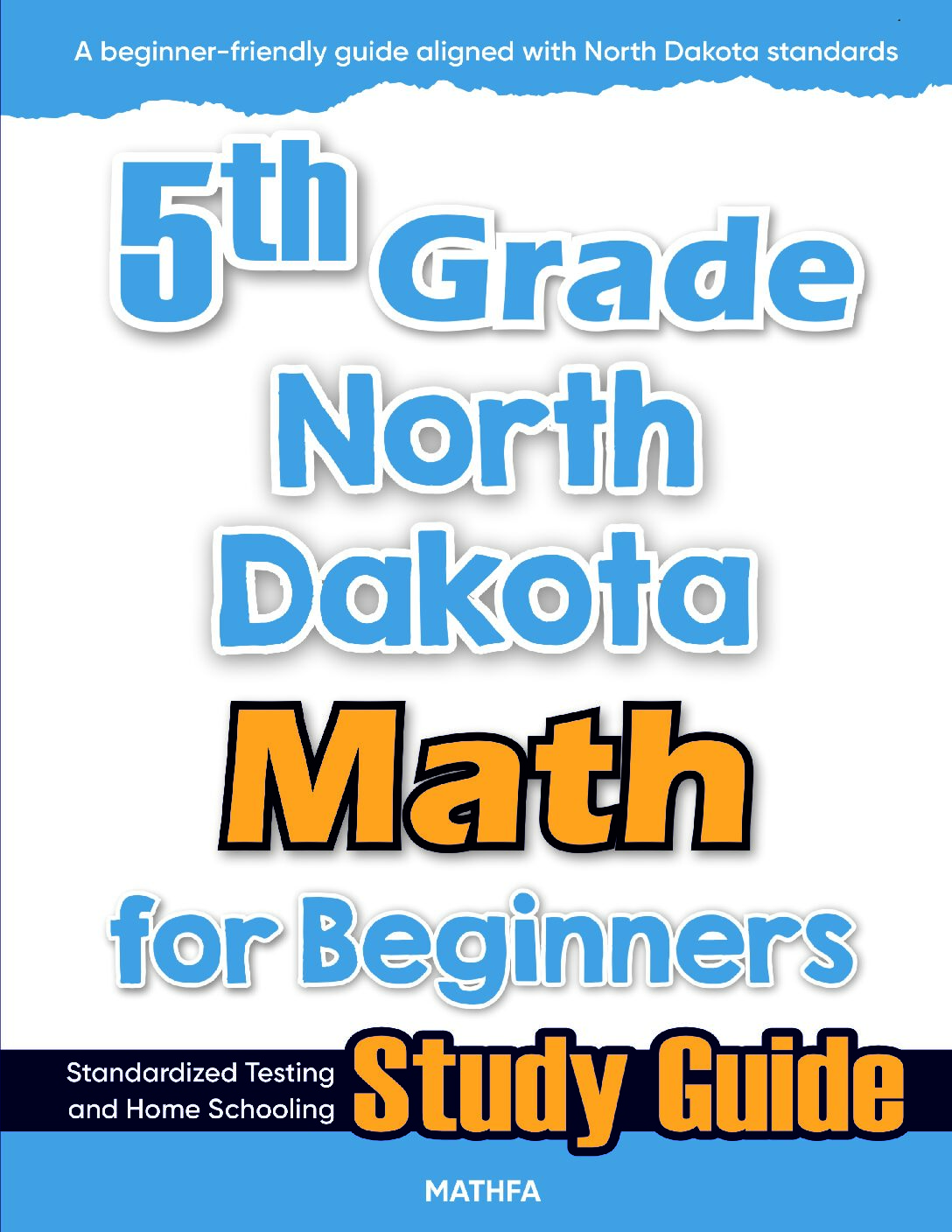 5th-Grade-North-Dakota-Math-for-Beginners-cover 5th Grade North Dakota Math — printable practice worksheets, answer keys