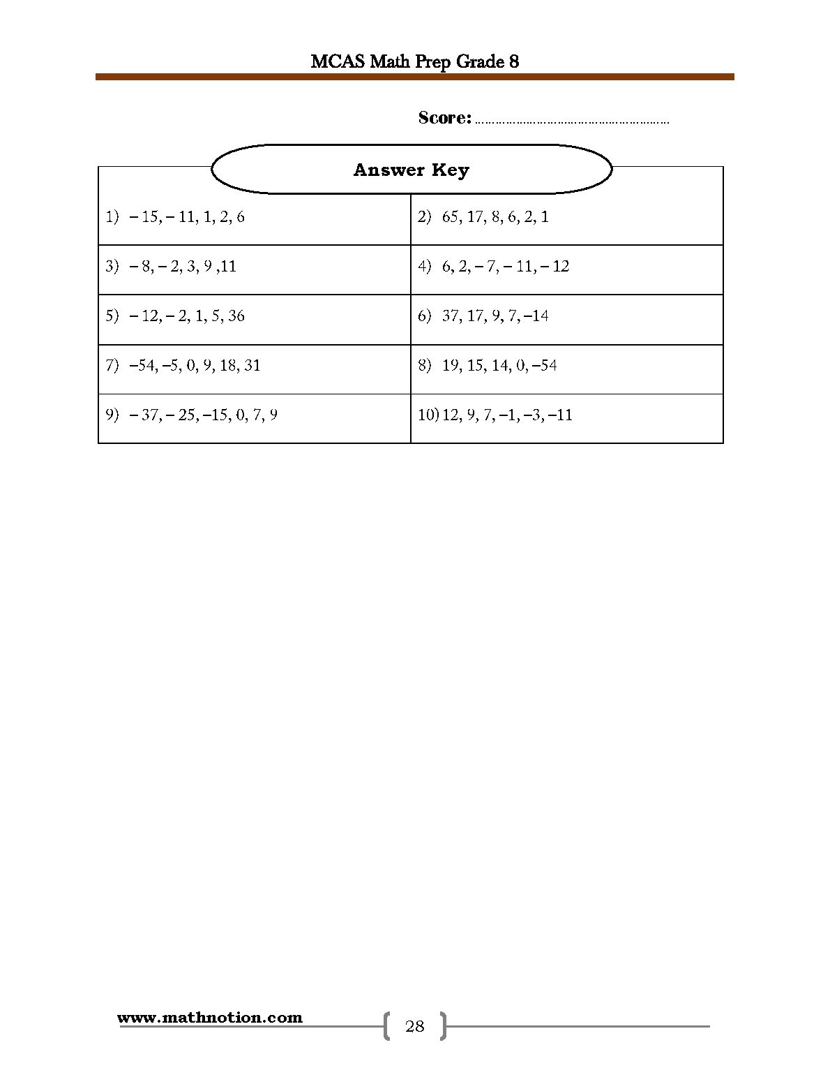 Book preview page