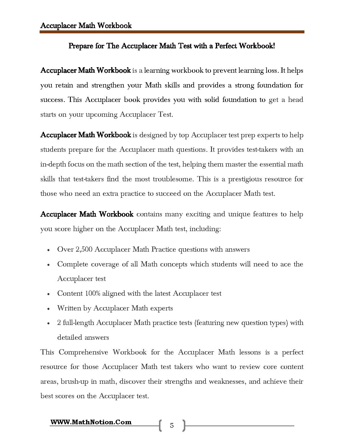 Book preview page