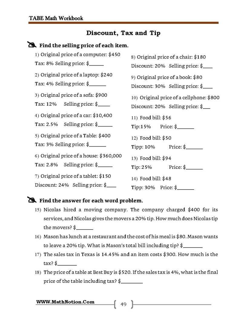 Book preview page