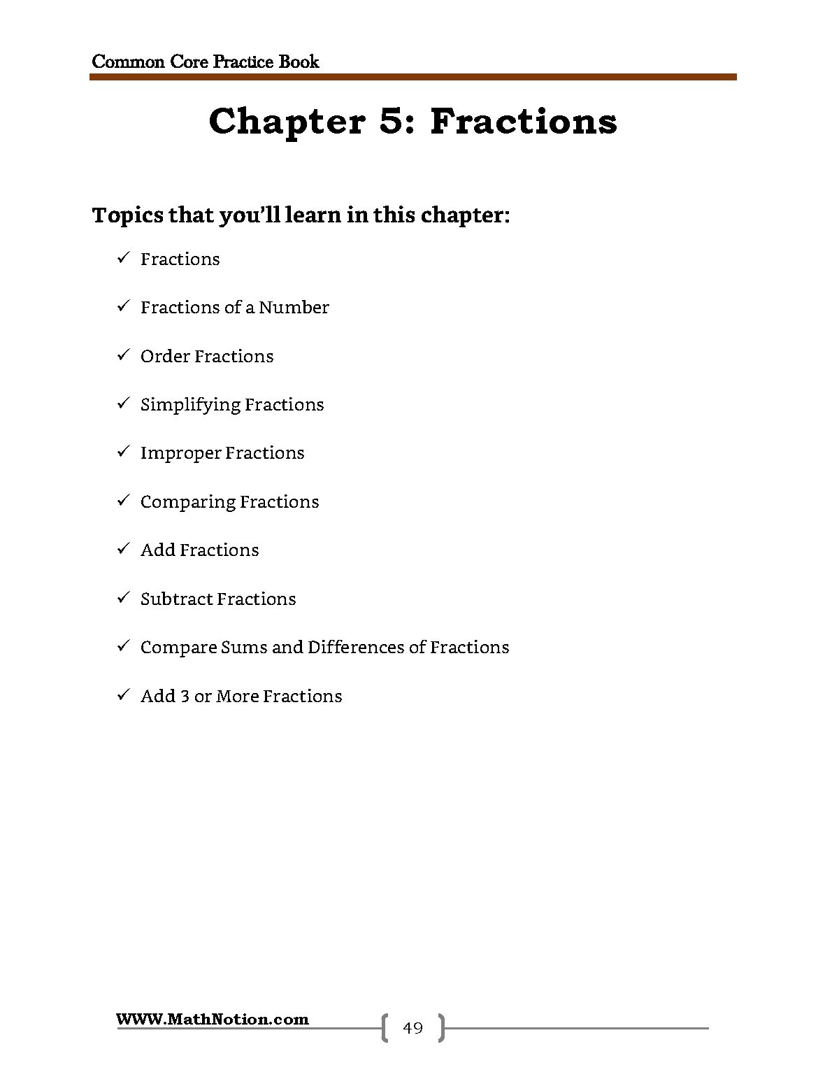 Book preview page
