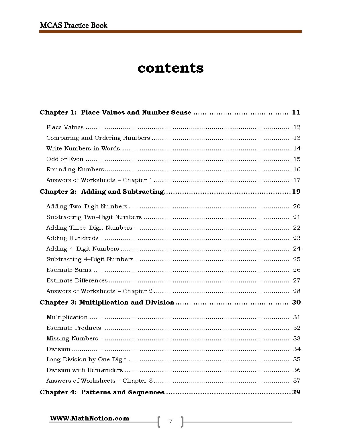 Book preview page