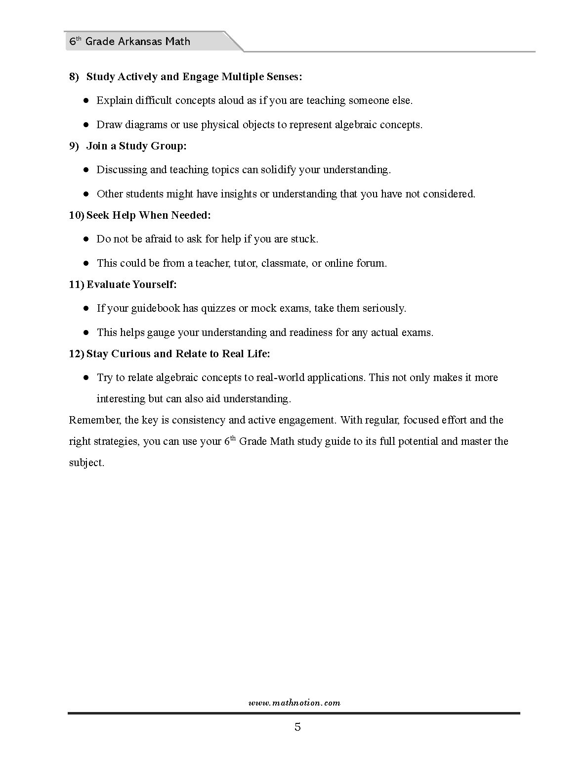 Book preview page