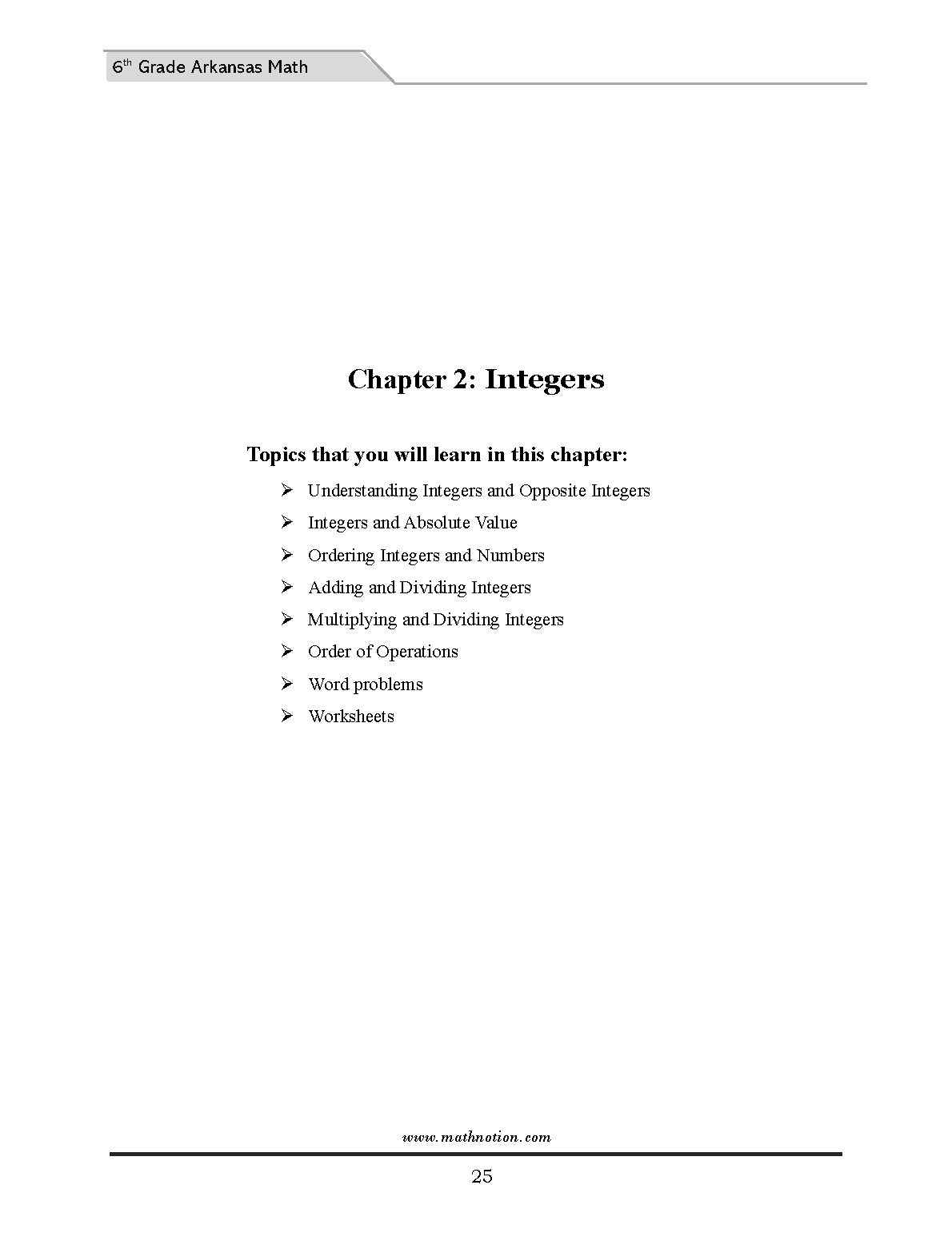 Book preview page