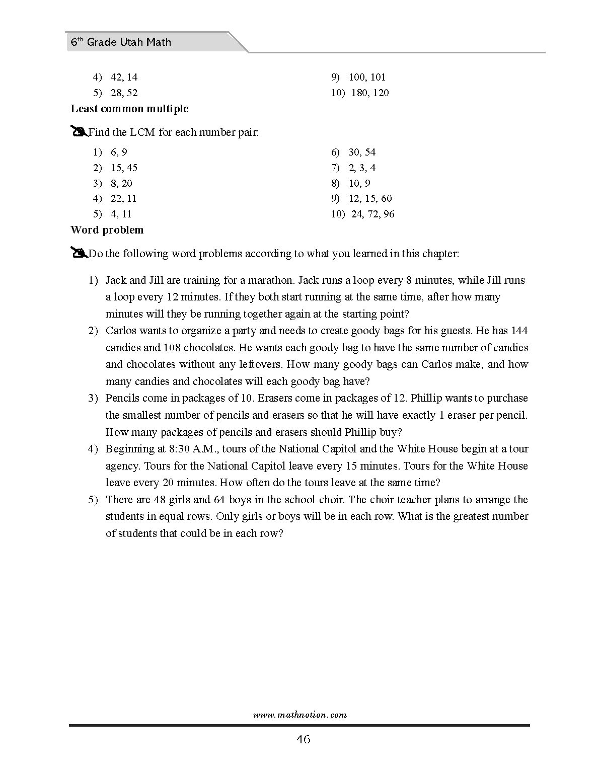 Book preview page