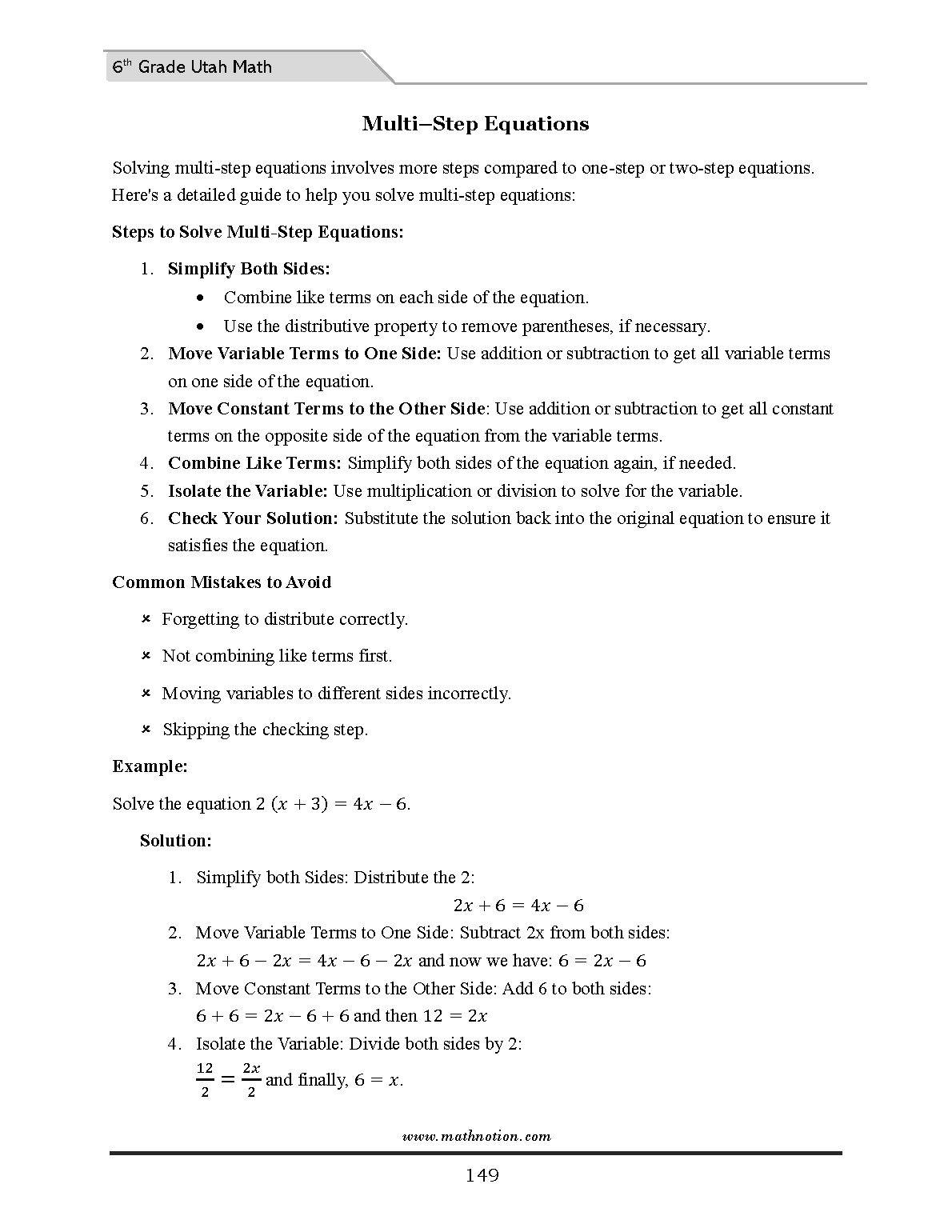 Book preview page