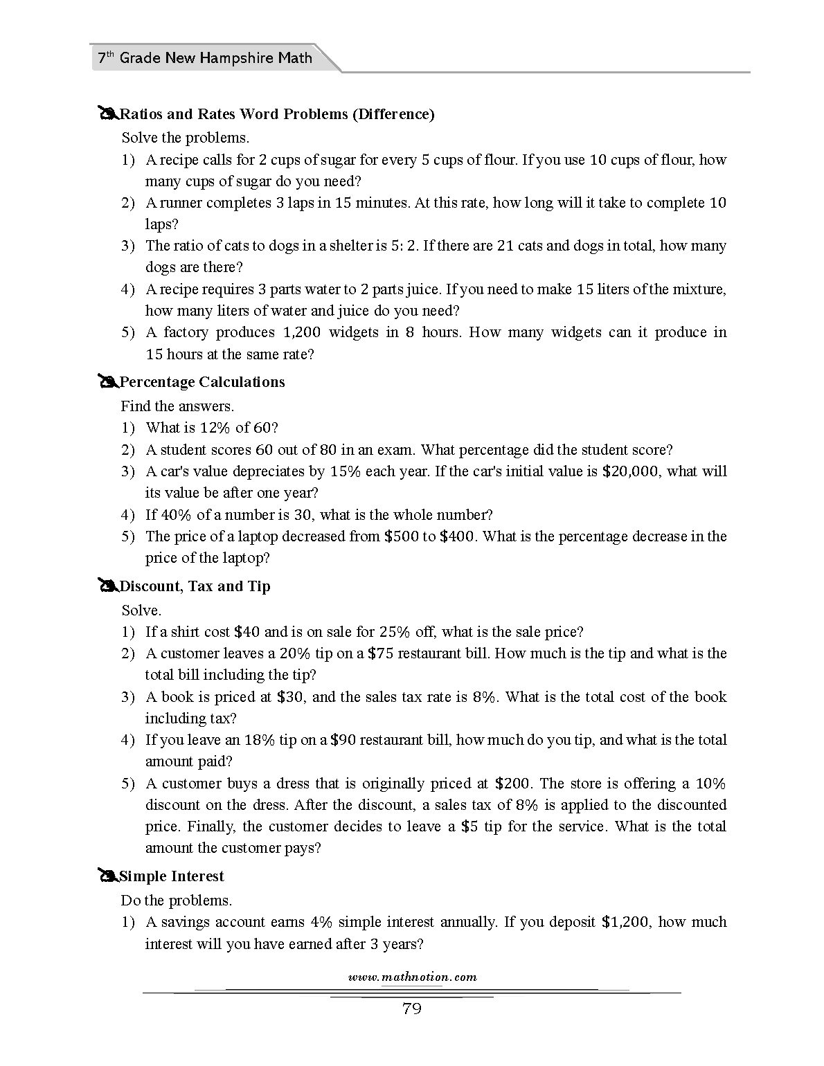 Book preview page
