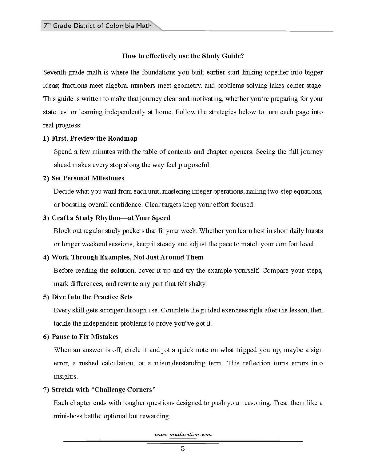 Book preview page
