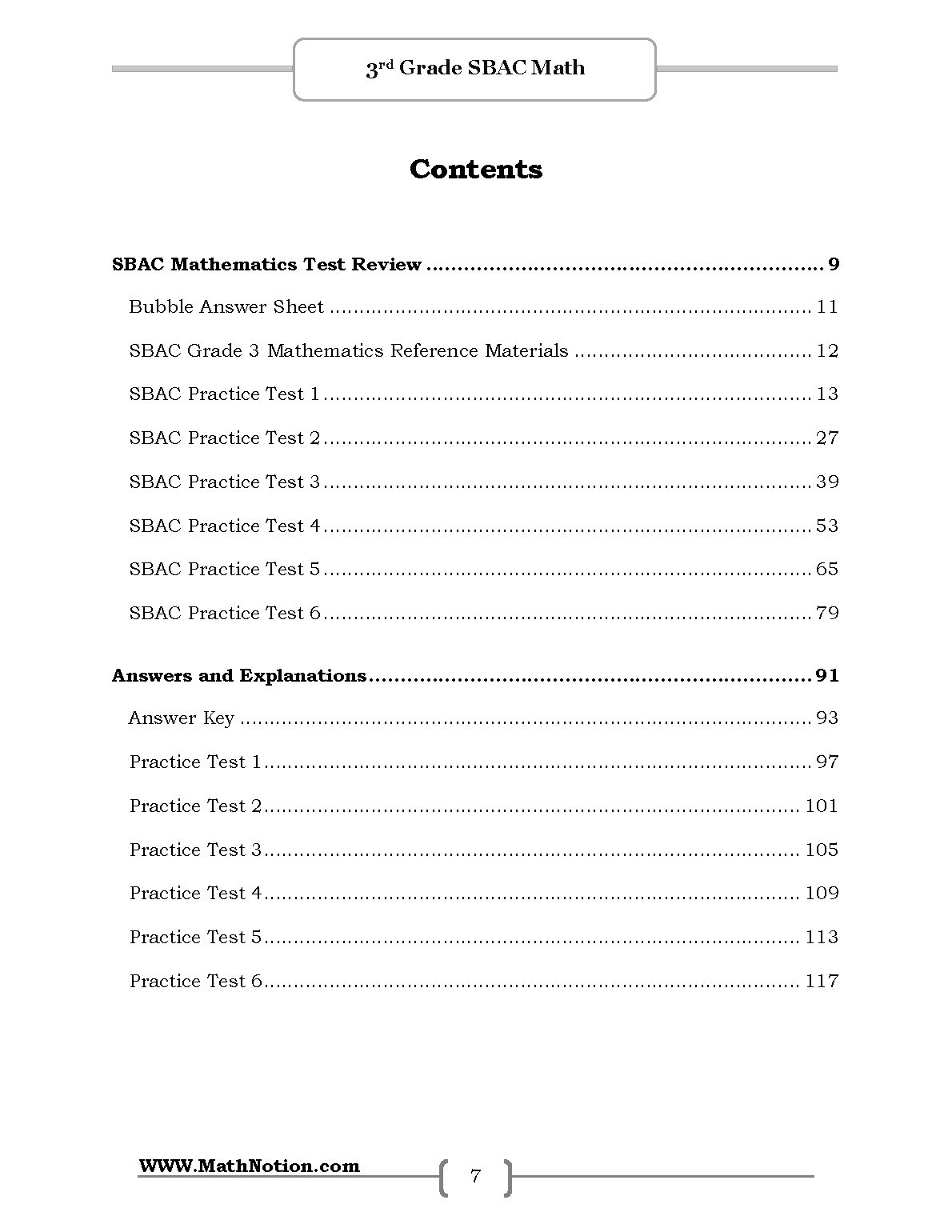 Book preview page