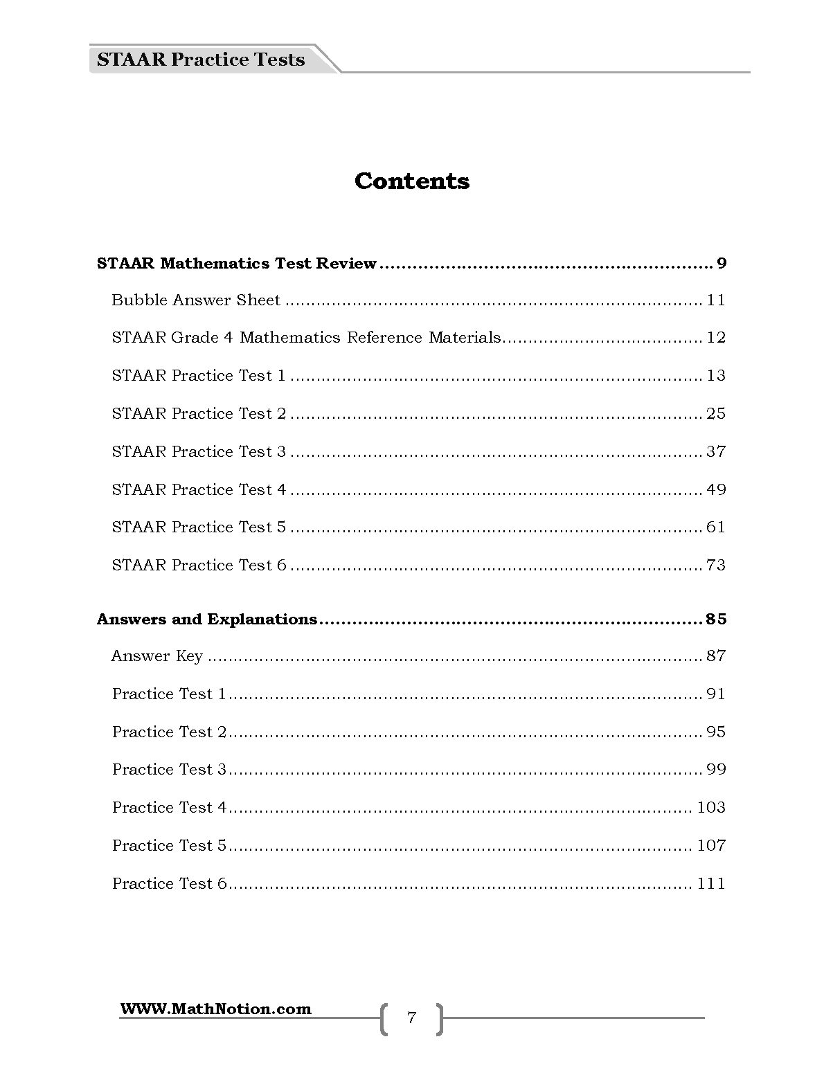 Book preview page