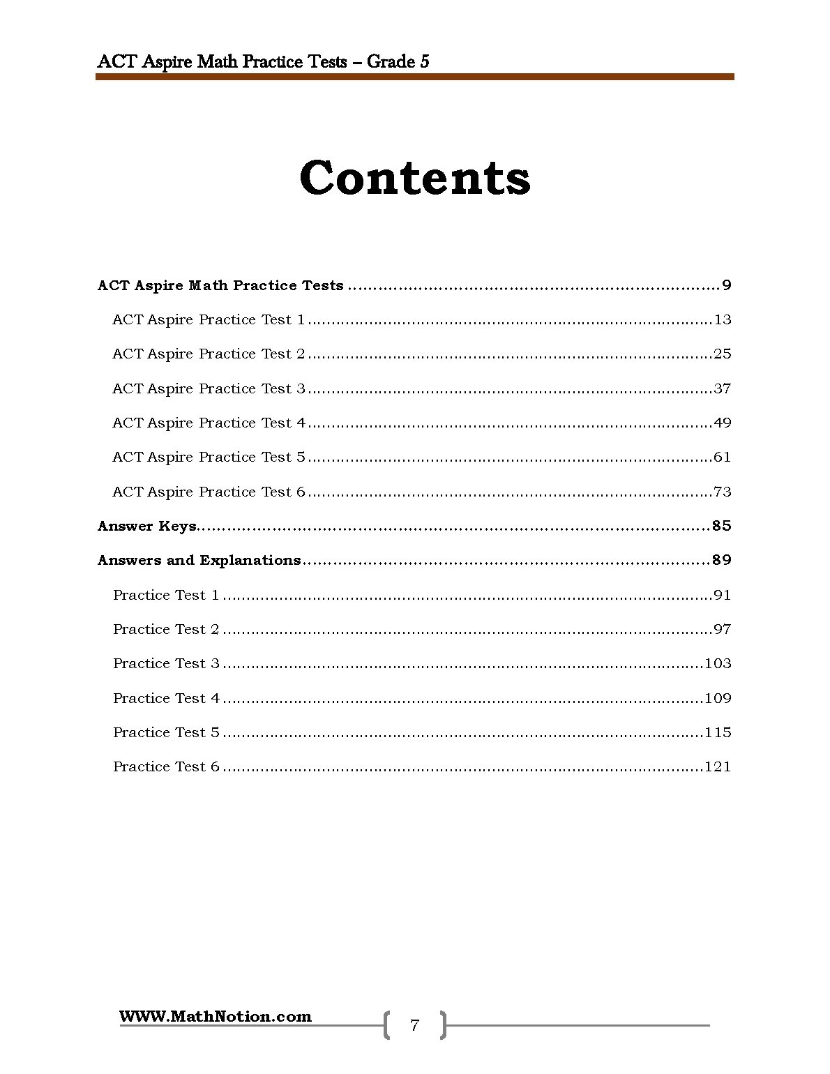 Book preview page