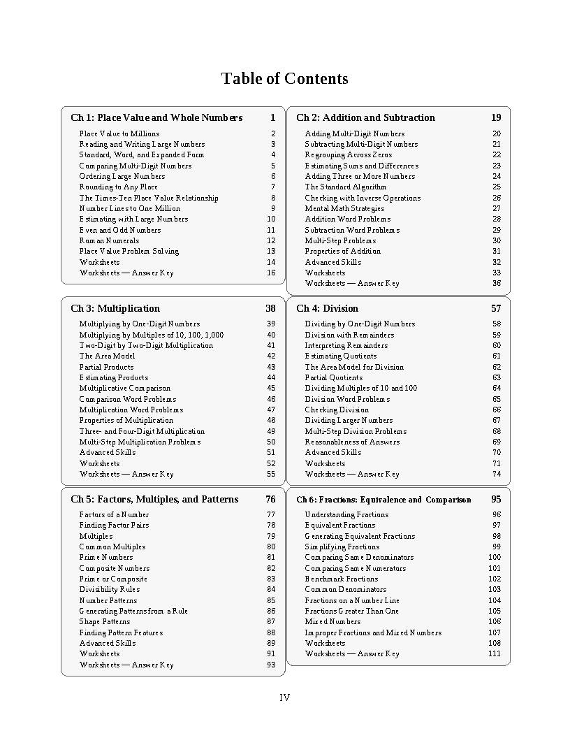 Book preview page