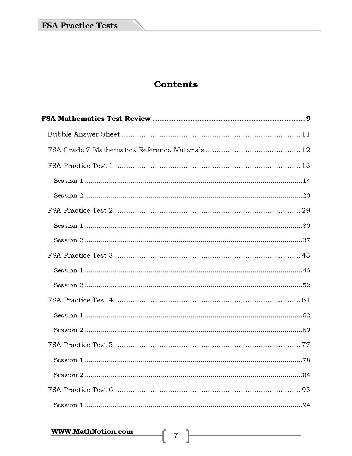 Book preview page
