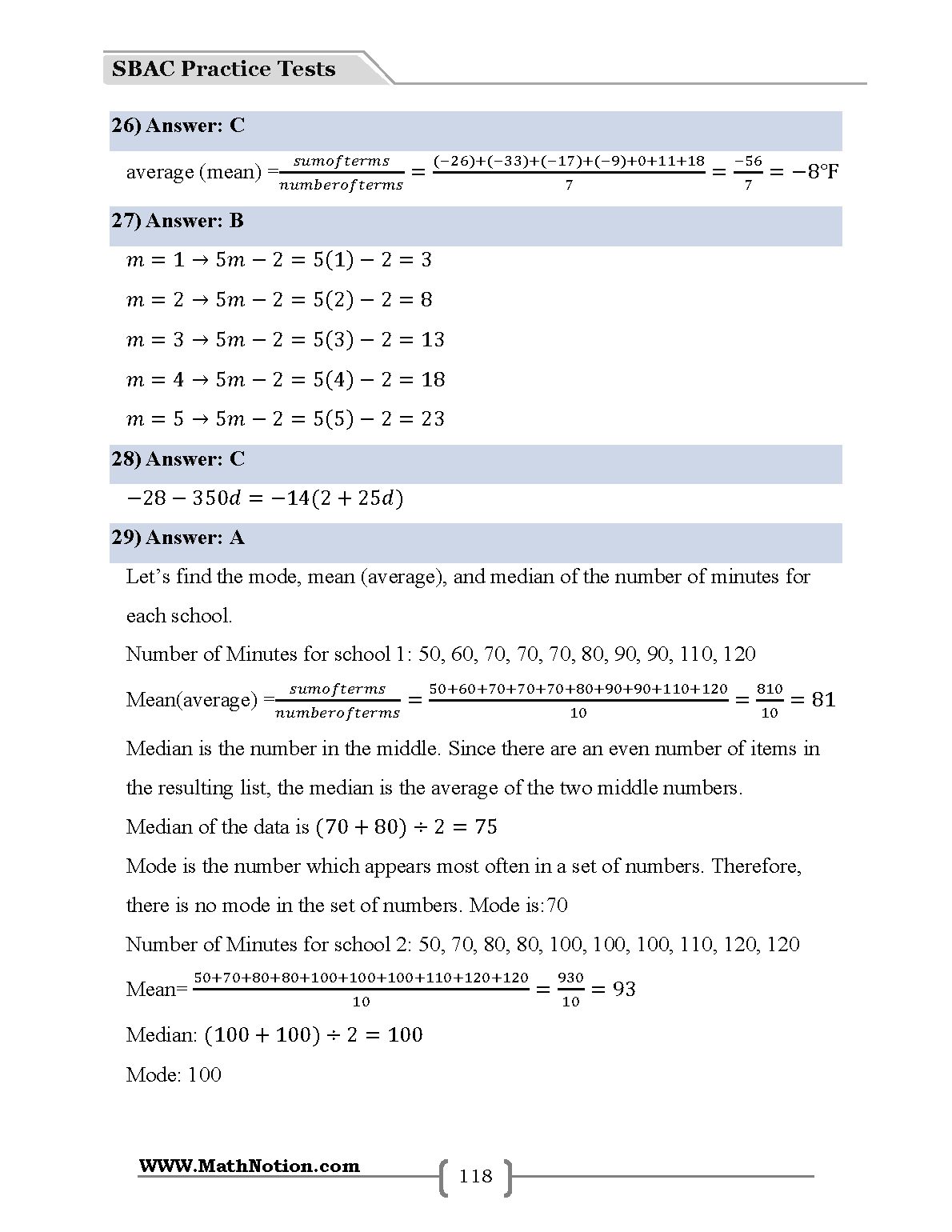 Book preview page
