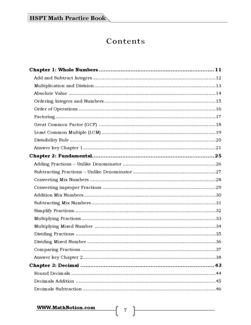 Book preview page