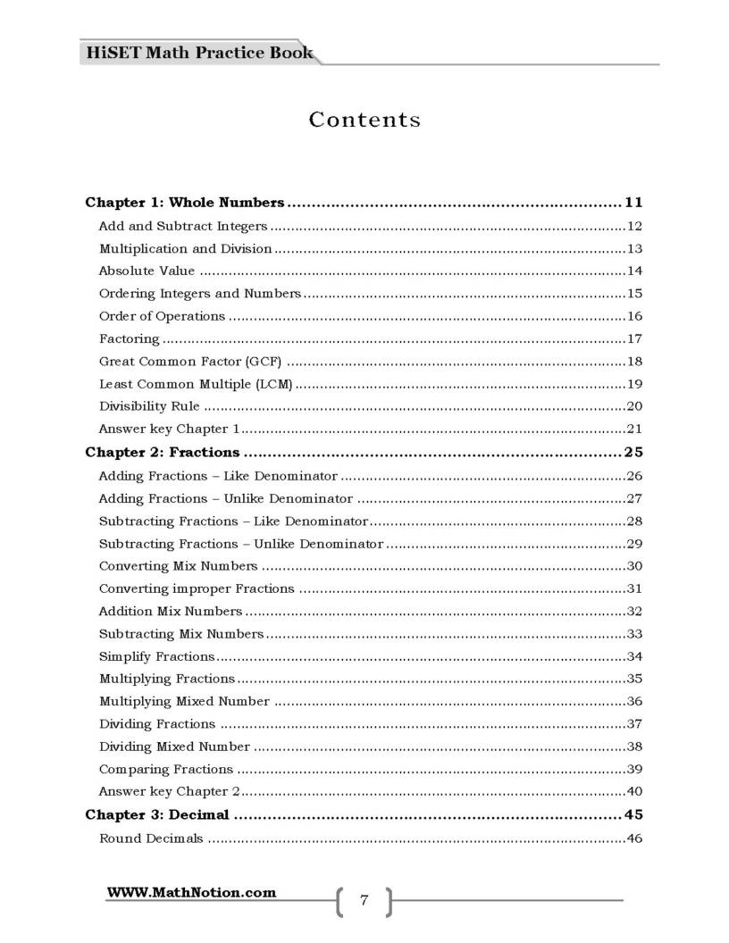 Book preview page