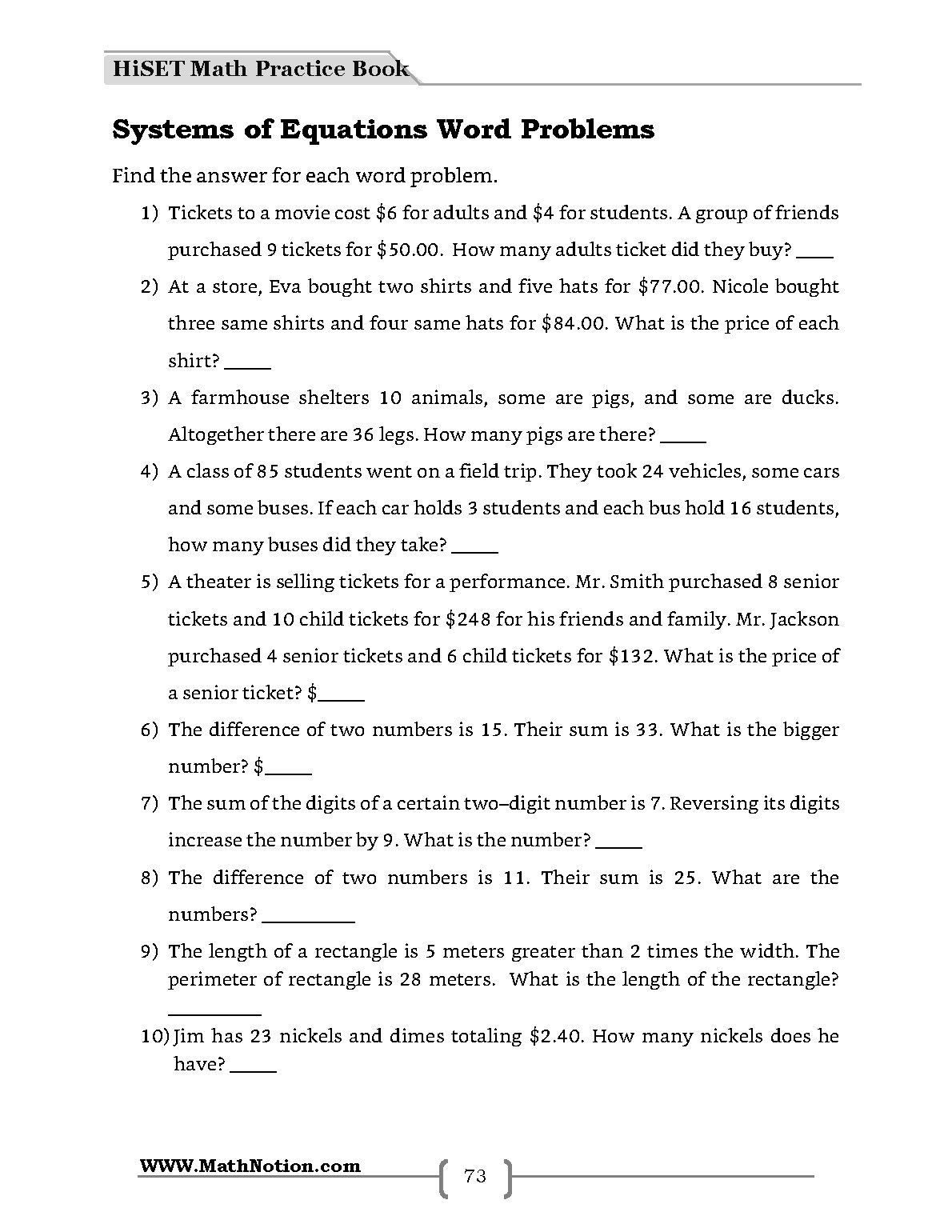 Book preview page