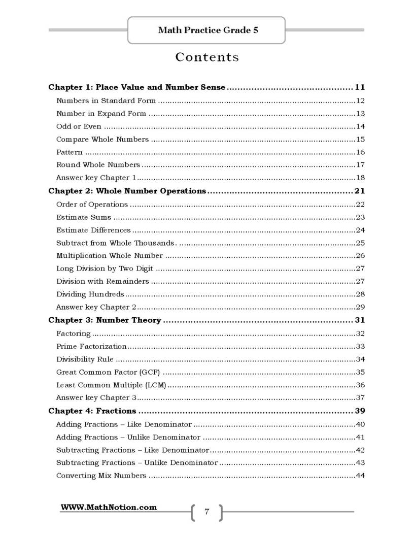Book preview page