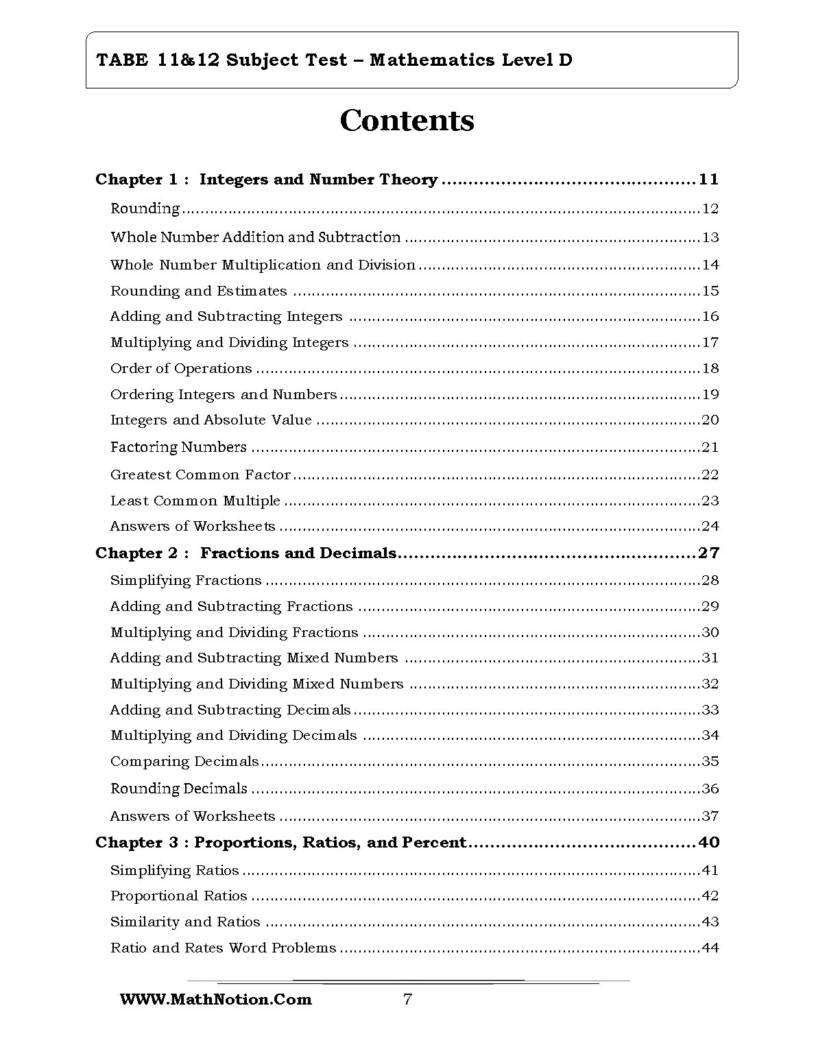 Book preview page