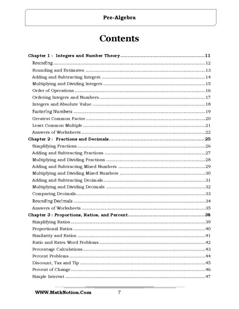 Book preview page