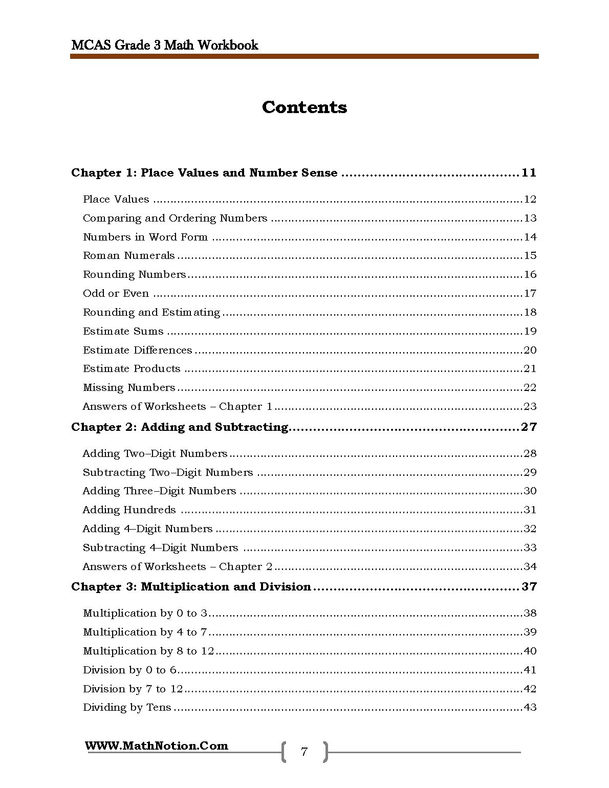 Book preview page