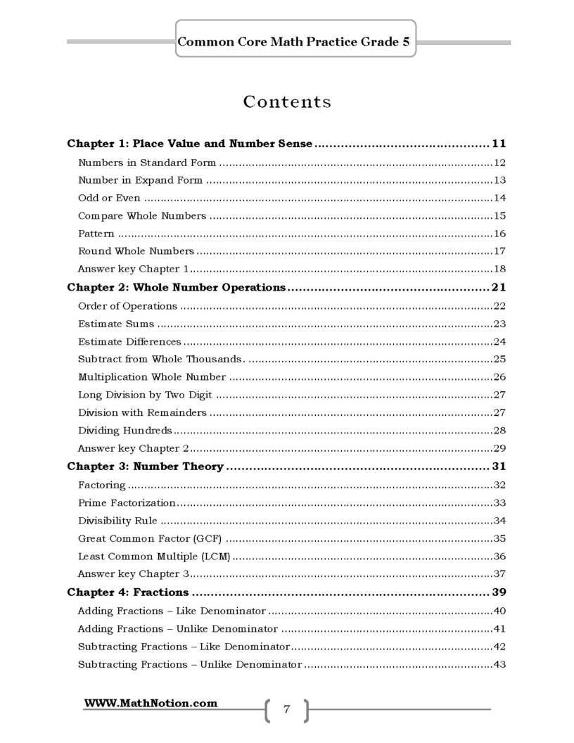 Book preview page