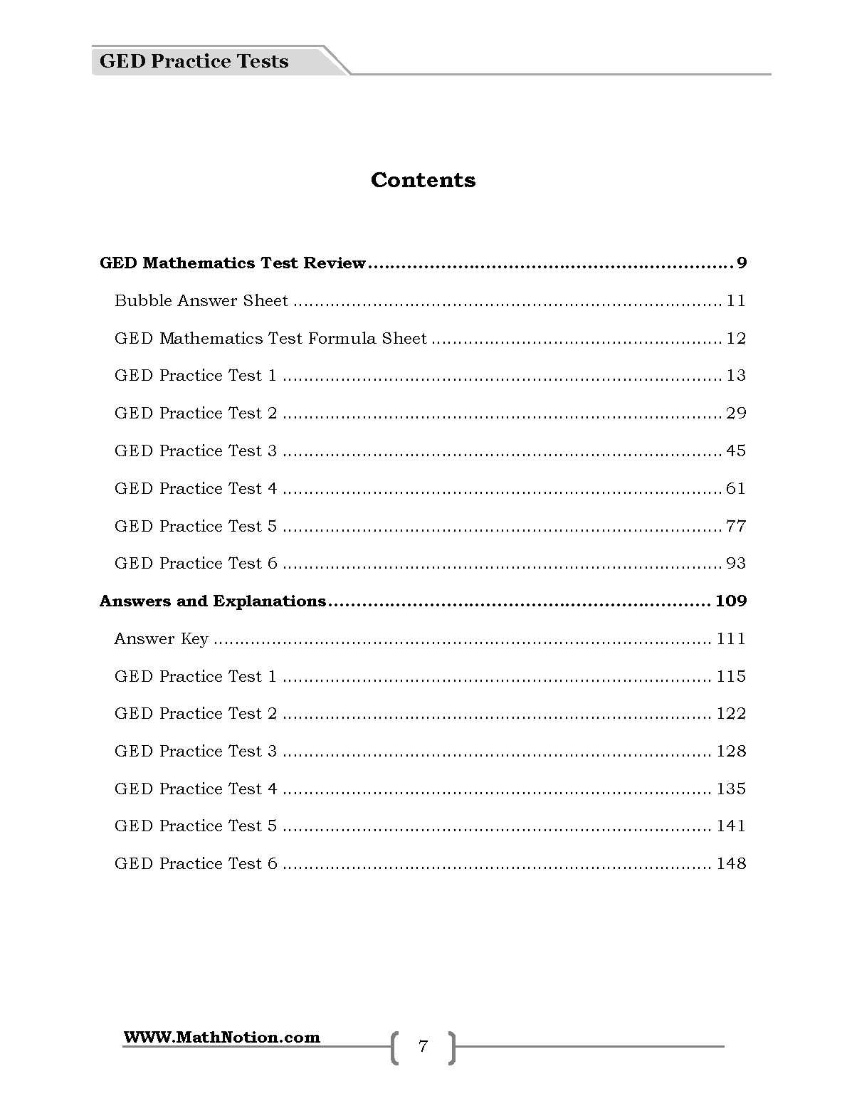Book preview page